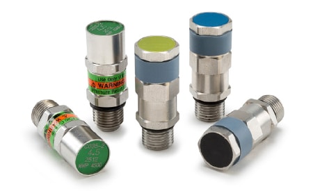 Parker's Pressure Relief Valve complies with NFPA standards